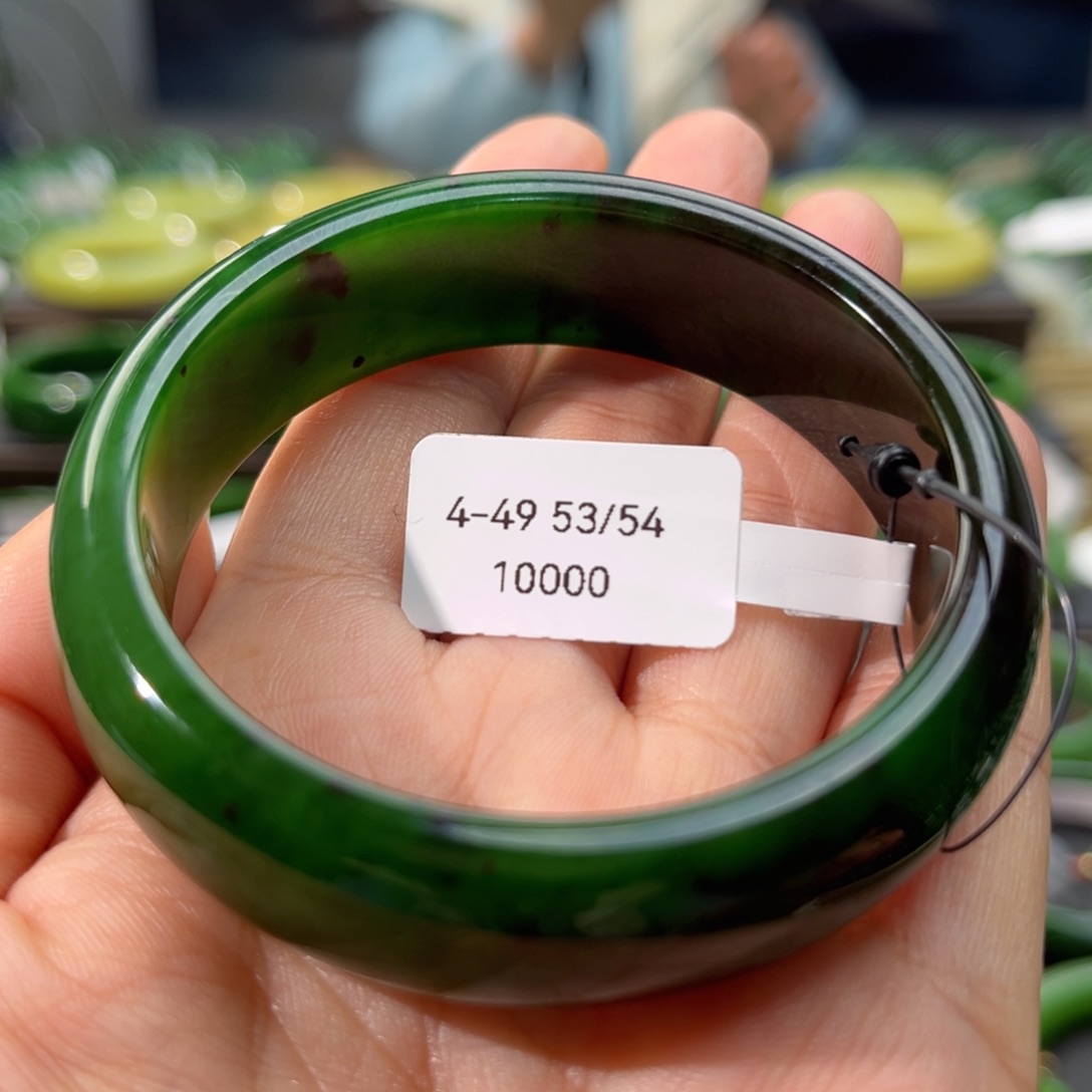 和田玉（碧玉）手镯未镶嵌