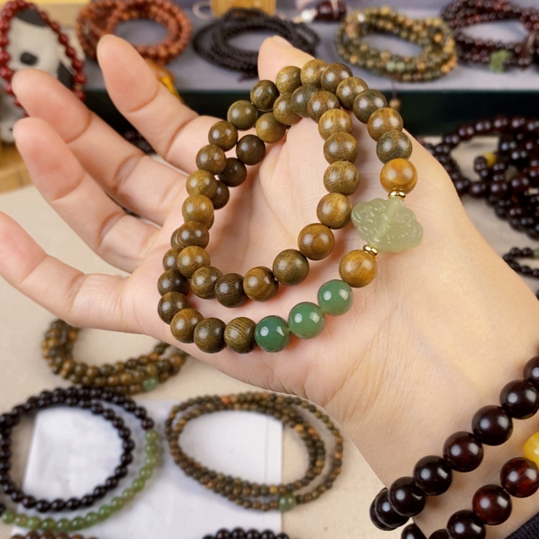 维腊木（绿檀）手串/手链