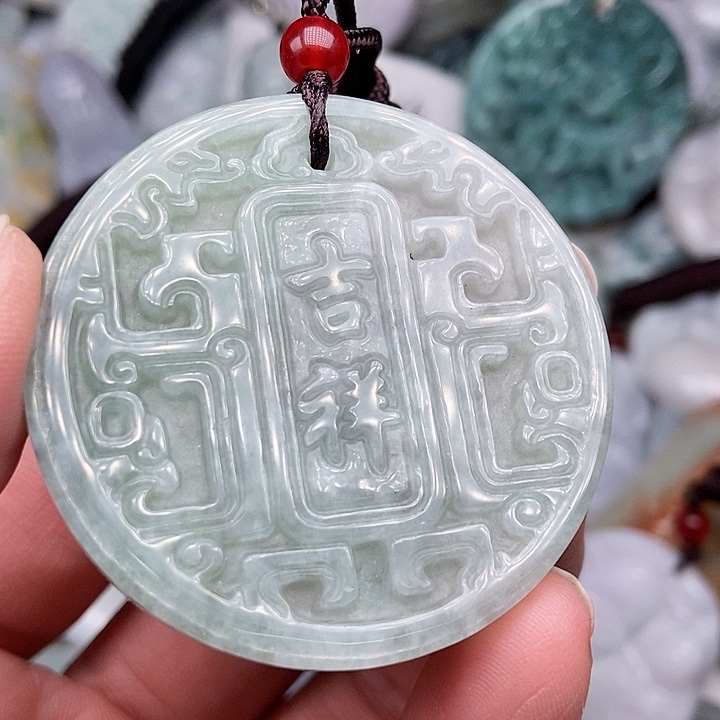 颈饰未镶嵌翡翠翡翠