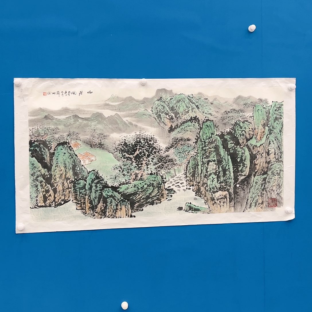 国画苏珊展览原作