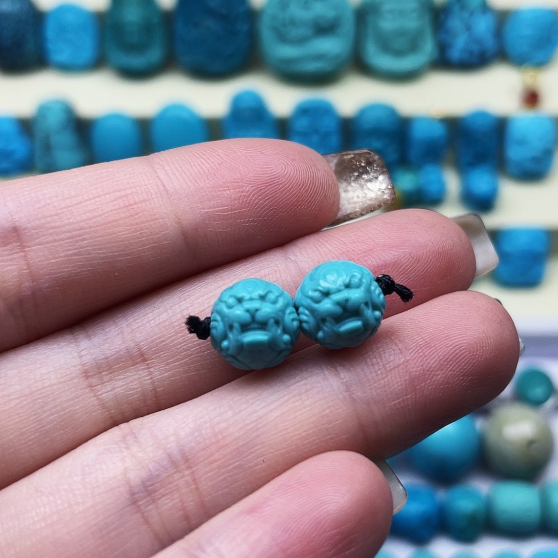 未镶嵌绿松石珠宝奇石