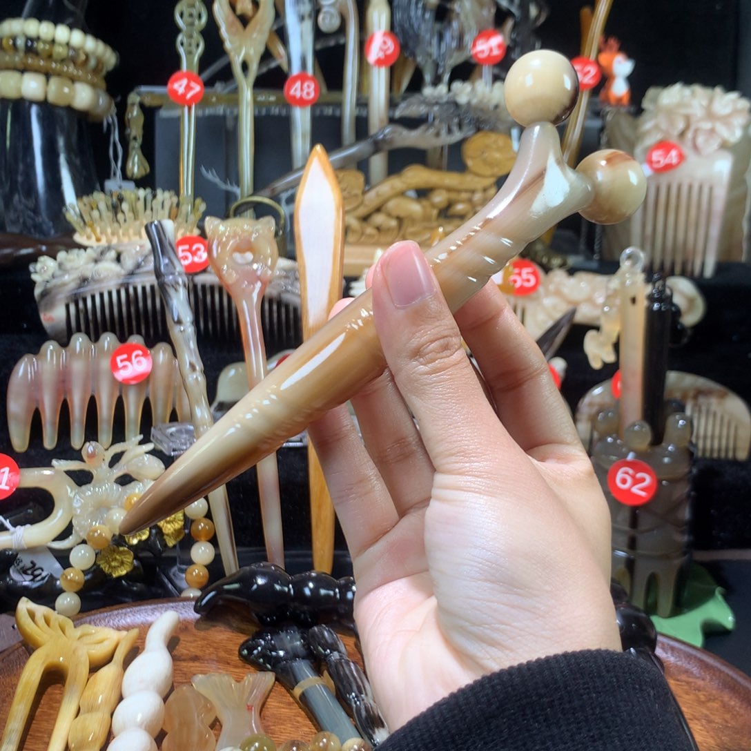 非金属牦牛角脸部按摩