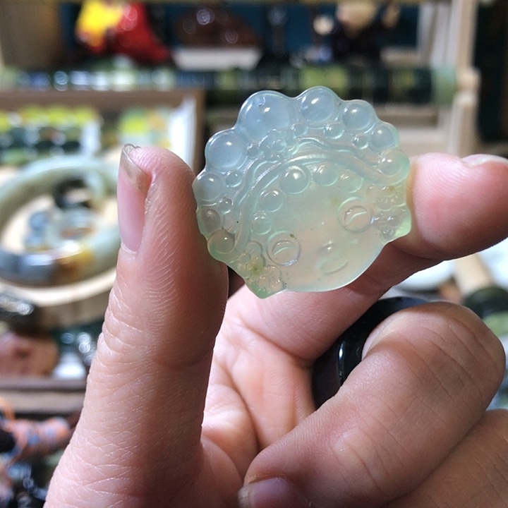 岫玉岫玉戒圈未镶嵌