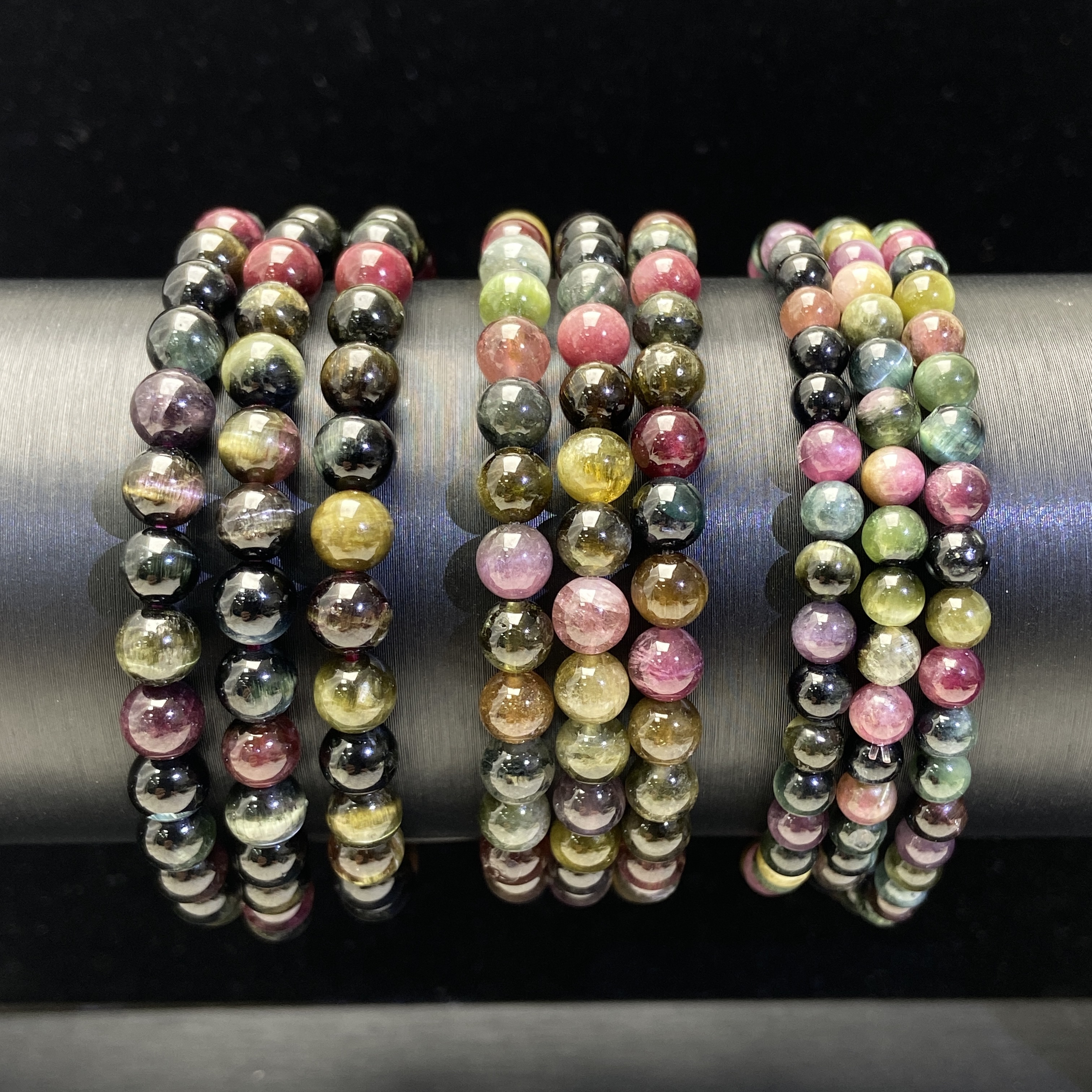 【星浩好物】碧玺多圈手串 QT144H474【多样性发一】4mm-6mm可选