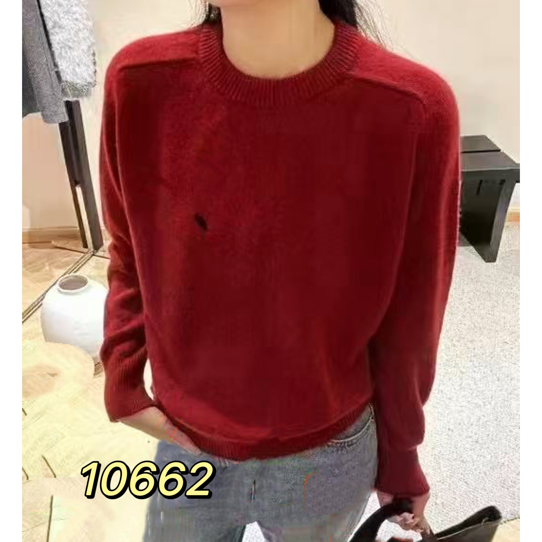 10662（部分无水洗唛，介意慎拍）SANFAN新款针织衫