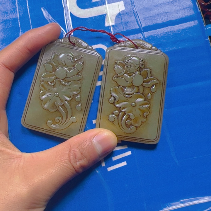 和田玉挂件未镶嵌