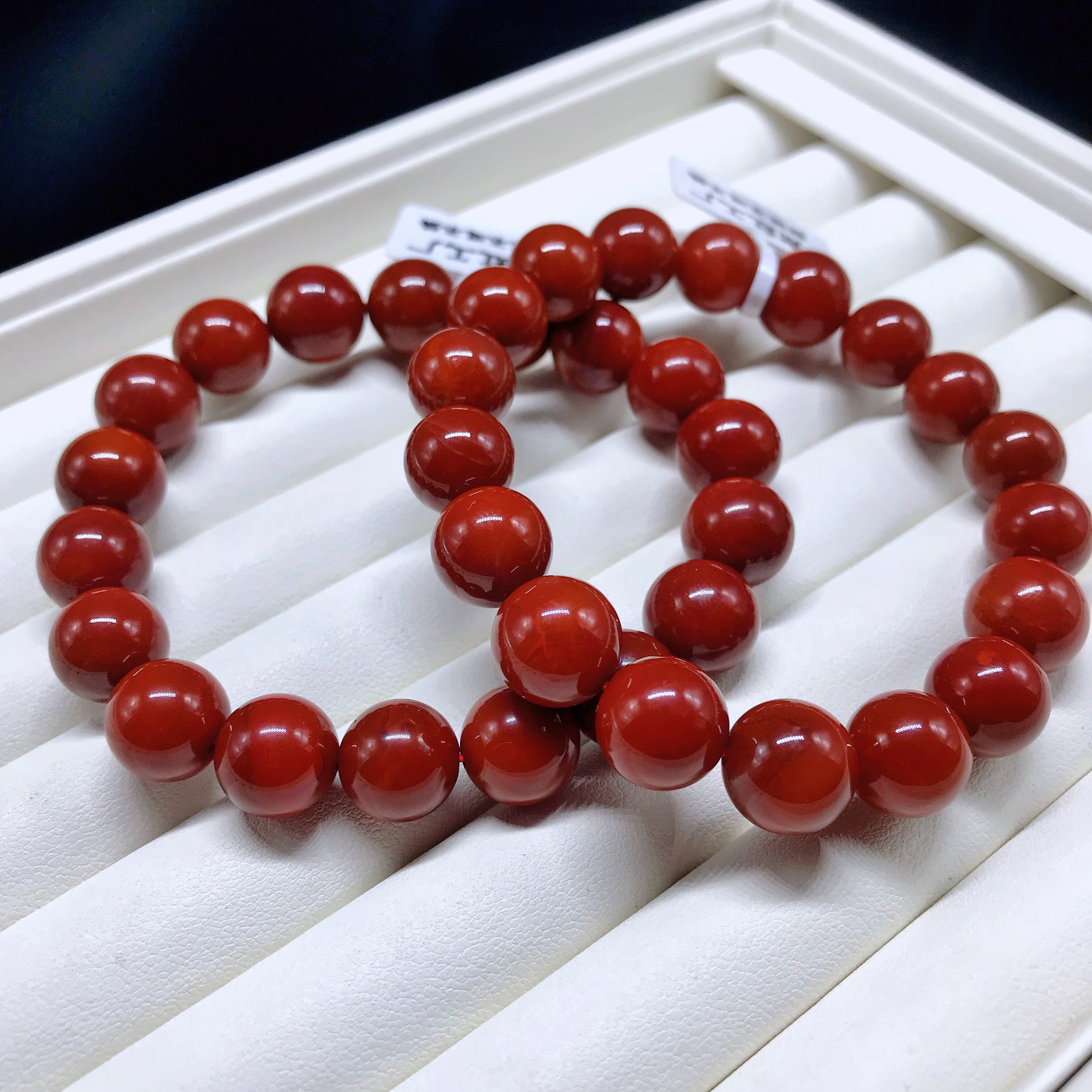 【小雪】南红瓦西高品牛血红手串11mm（多样式发其一）