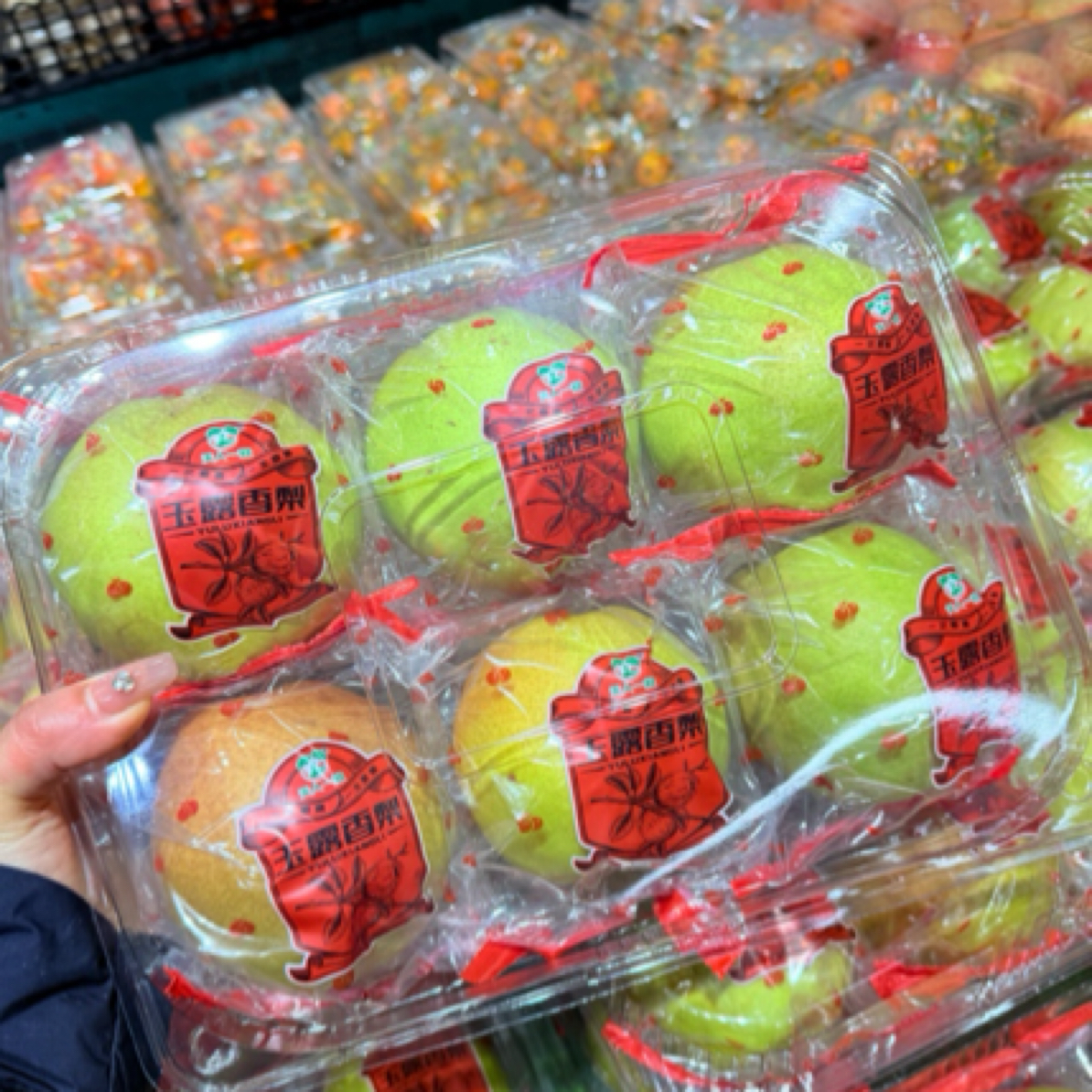 玉露香梨一盒6只装