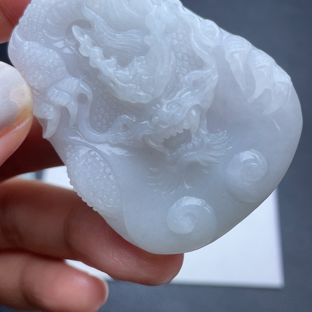 定制翡翠未镶嵌翡翠吊坠