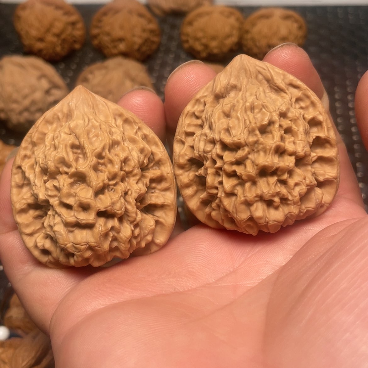 【闪购商品】文玩核桃吊坠44王勇官帽