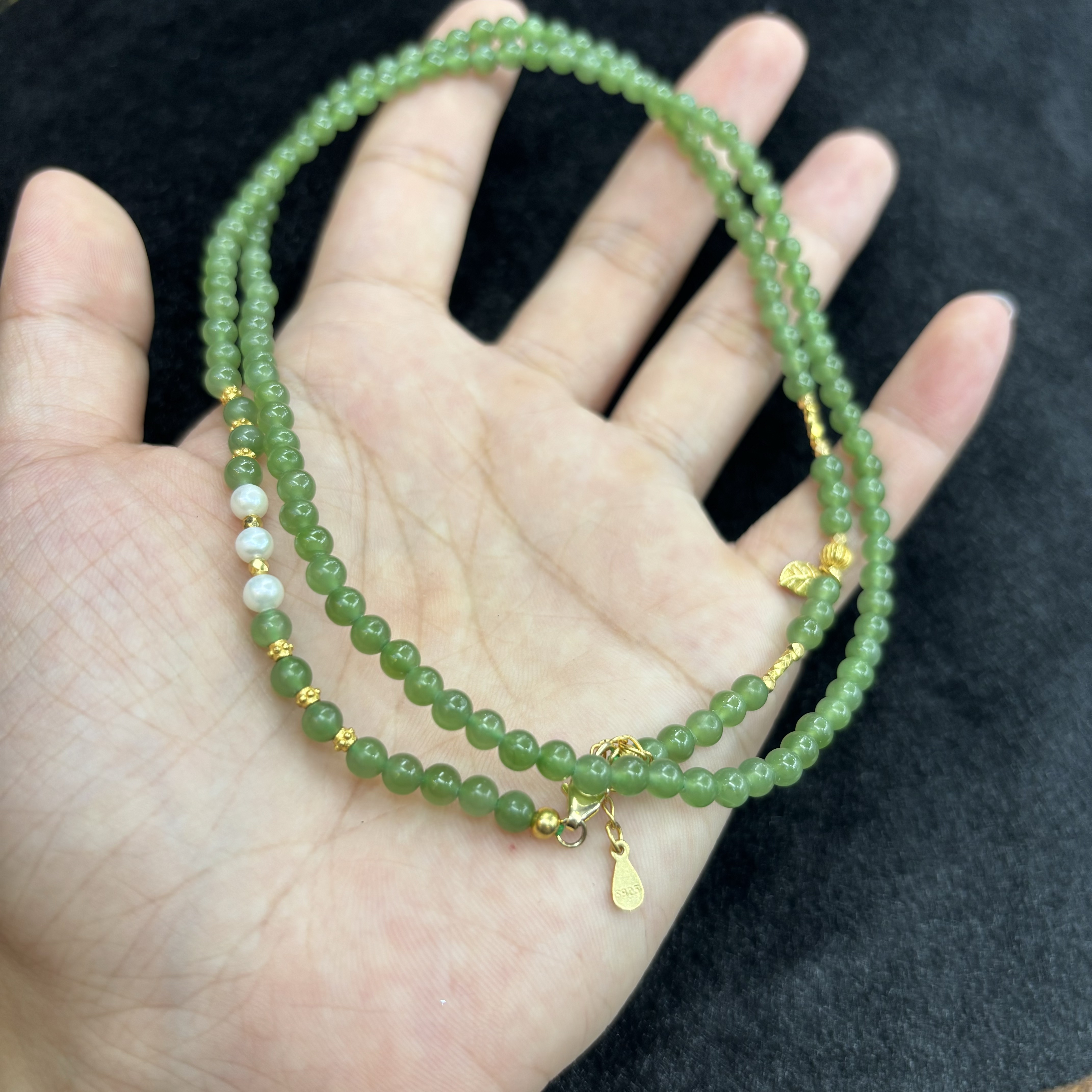 和田玉项链【小北质检】ZJH02Z99多样性发一