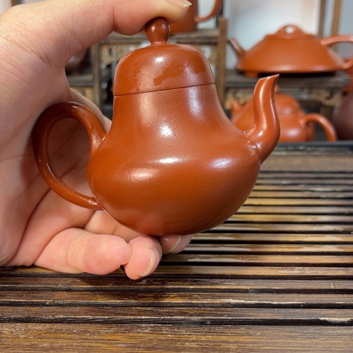 紫砂茶壶原矿紫砂手工制作