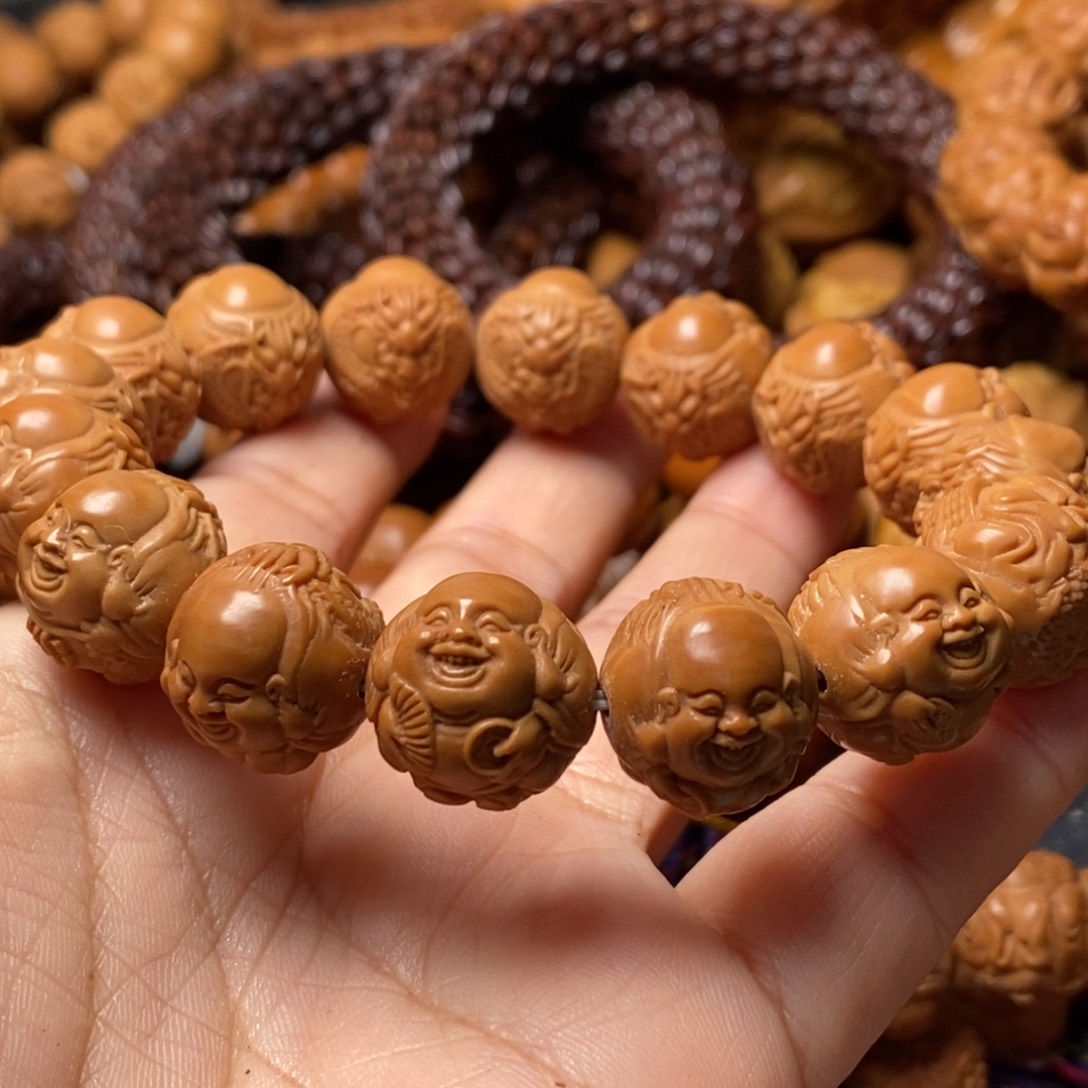 猴头核桃手串猴头