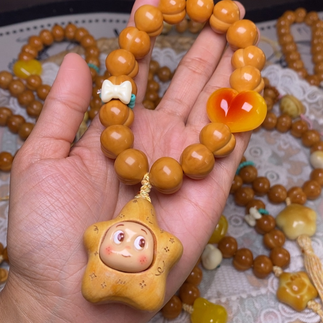 猴头核桃吊坠屁桃15加