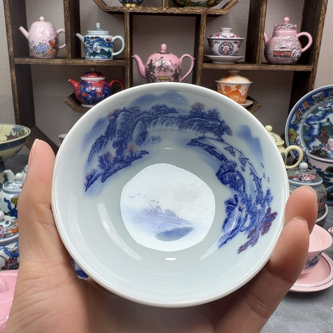 摆件陶景德镇陶瓷567老厂瓷15