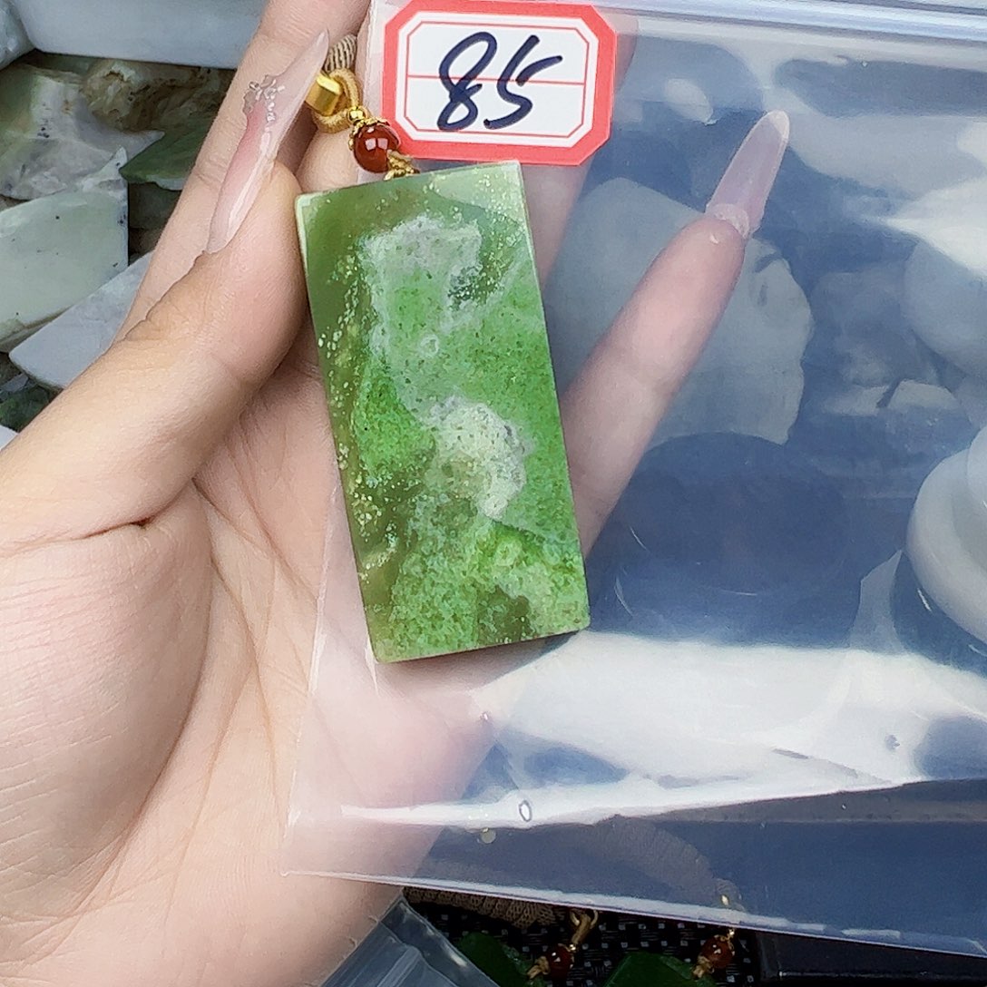 和田玉珠宝半成品未镶嵌