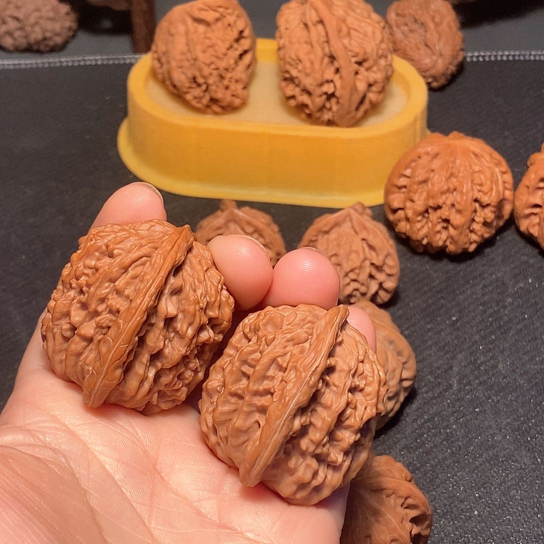 吊坠文玩核桃四座楼41尺