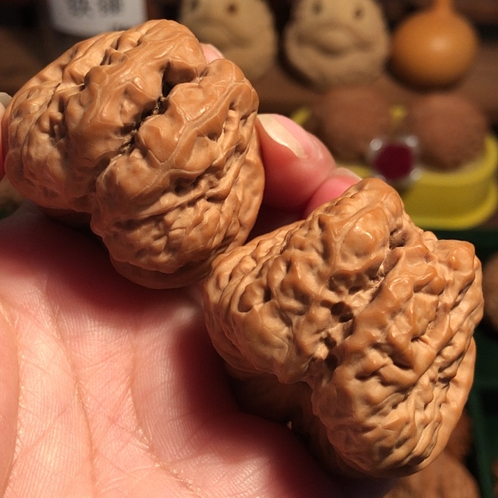 文玩核桃把件蛤蟆