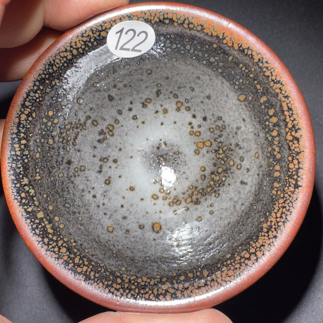 茶盏柴烧建盏老黄甄选122