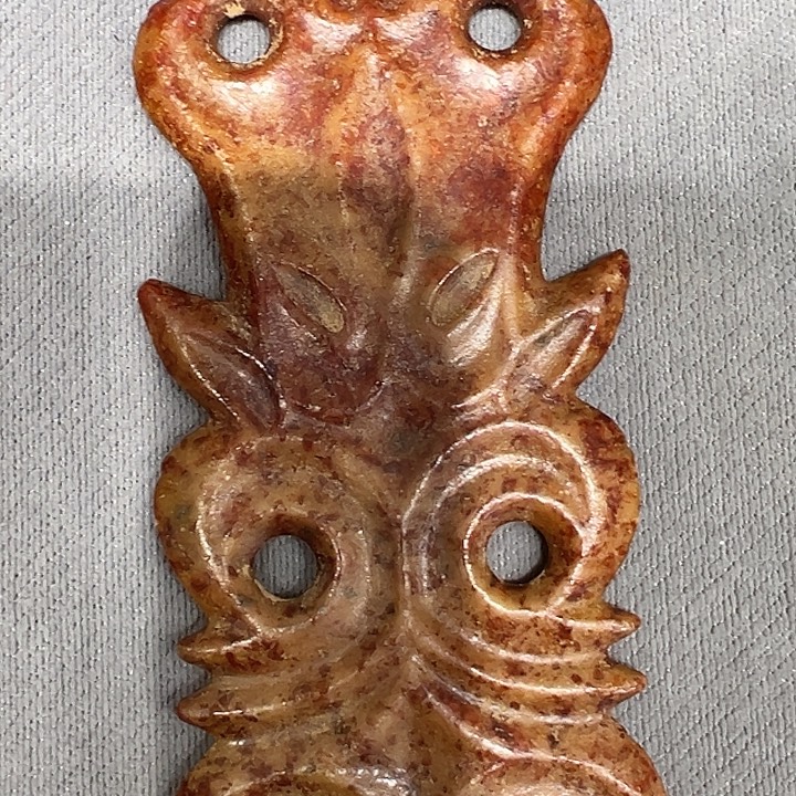 岫岩河磨玉（透闪石质玉）未镶嵌颈饰