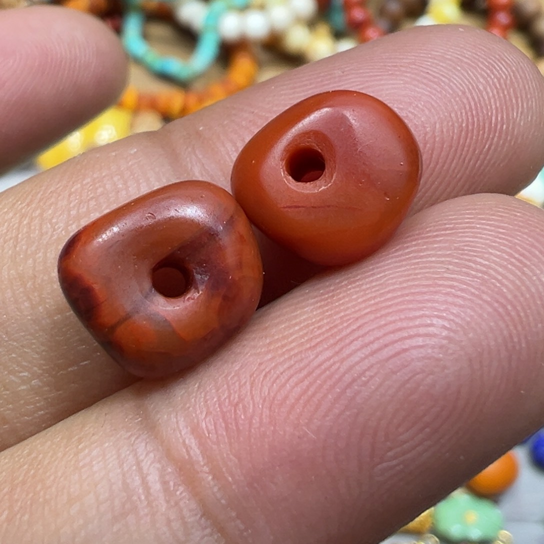 南红玛瑙未镶嵌颈饰