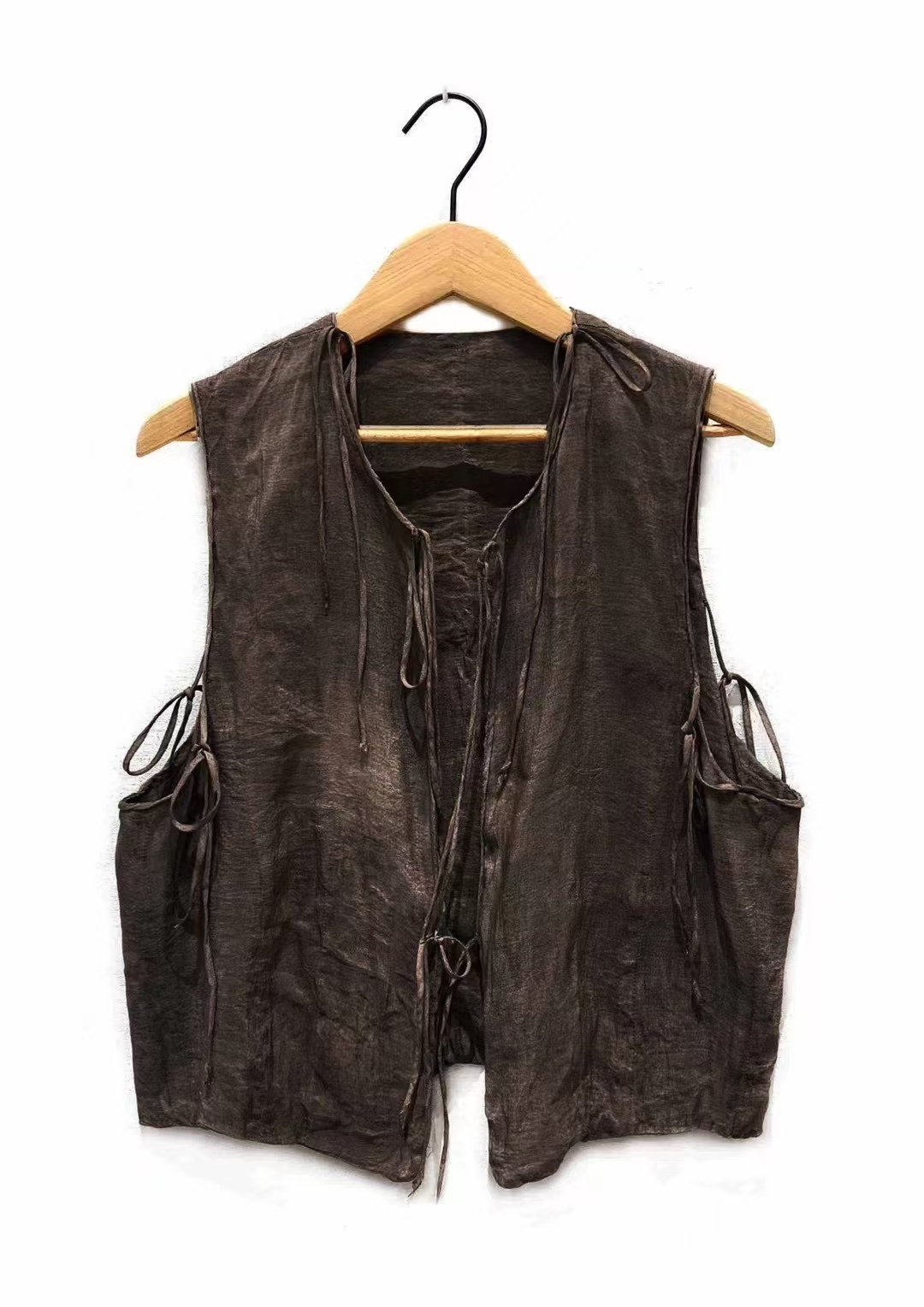 左岸迷香植物染马夹