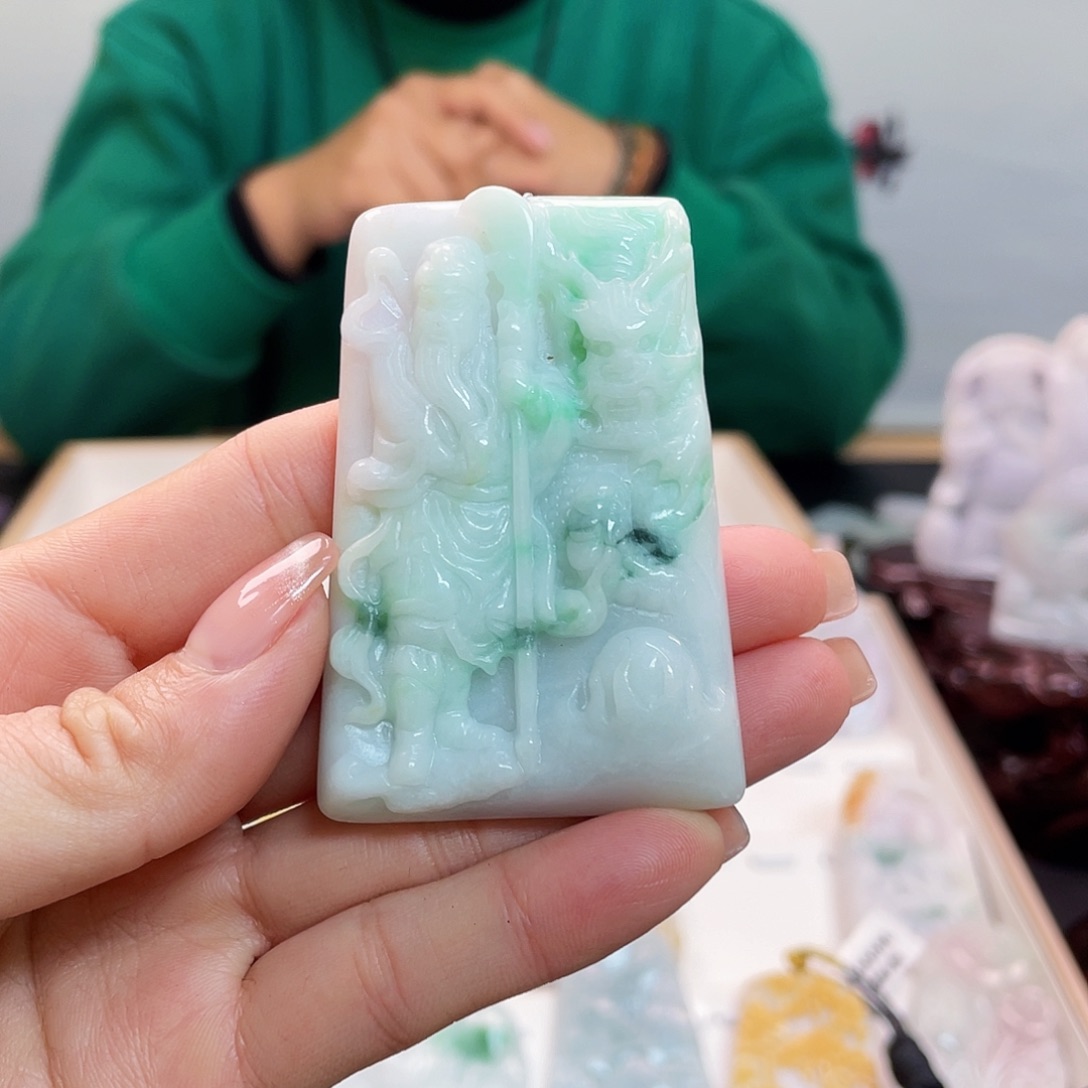 翡翠吊坠(不含链)未镶嵌