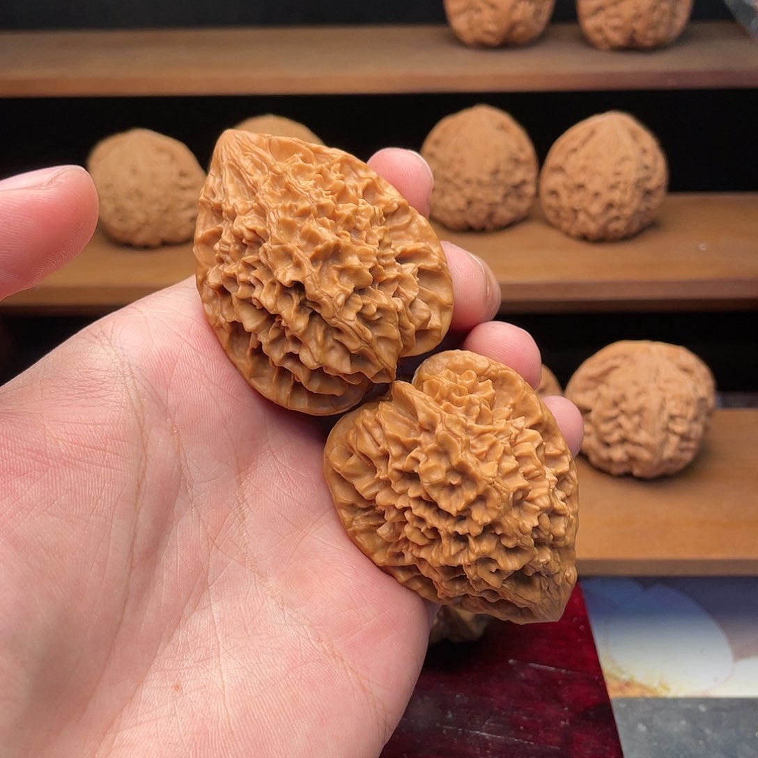 文玩核桃把件鼓***博43毕业招财鼠