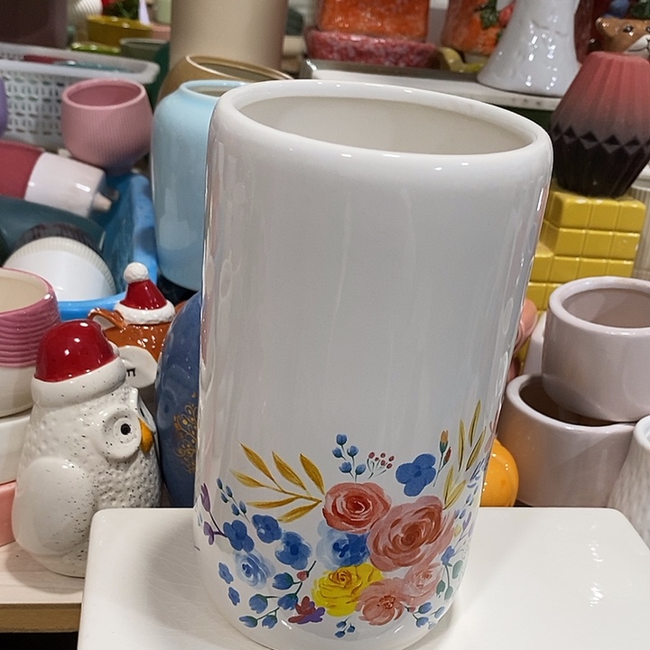 陶摆件陶盆有孔 瑕疵介意勿拍