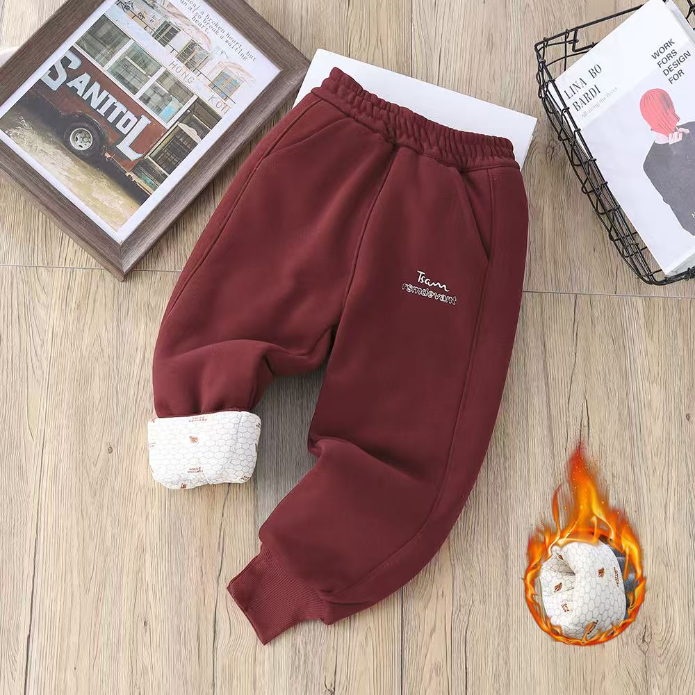 [最后10条]女童加绒加厚保暖裤儿童韩版宽松冬季特厚穿到零下20度