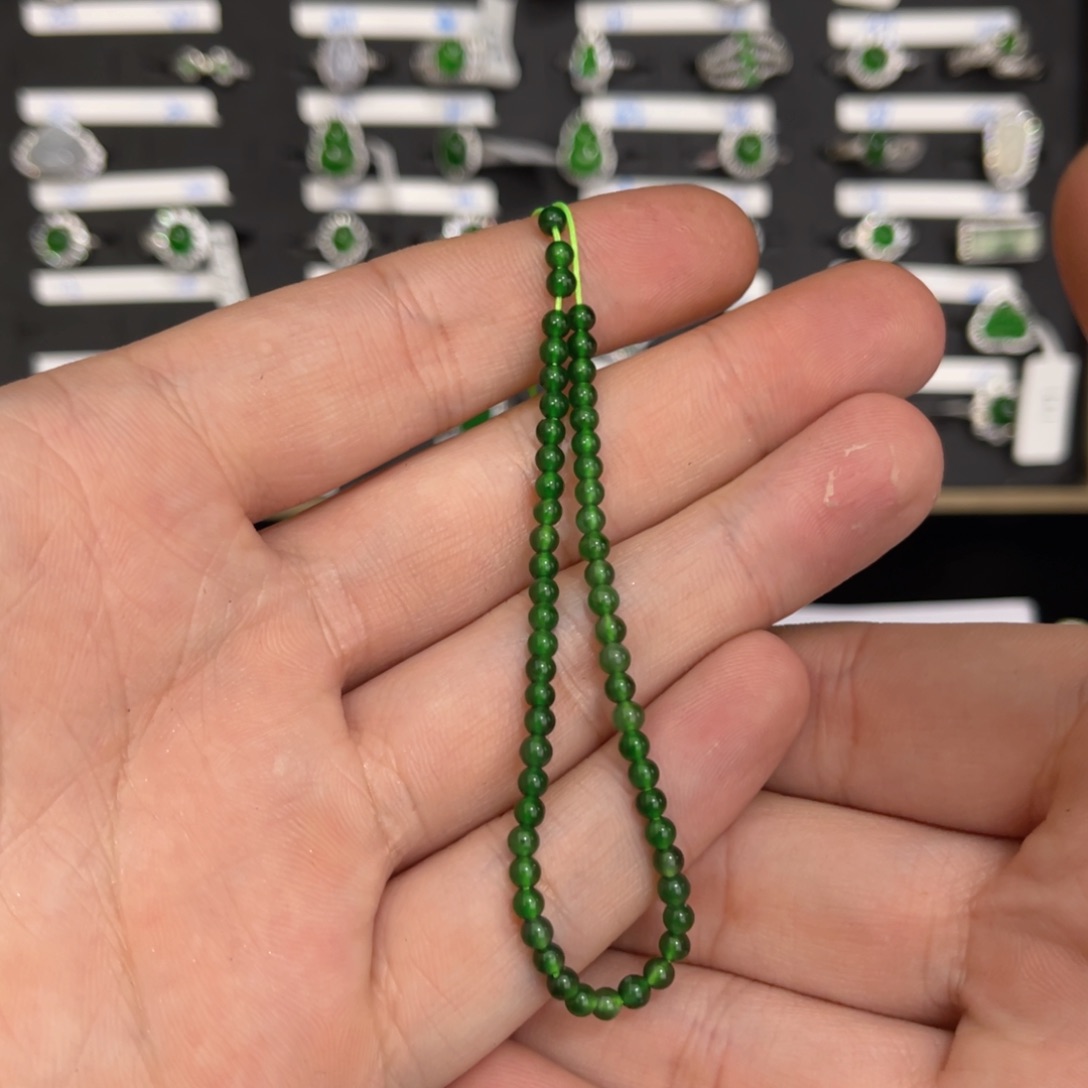 翡翠戒指未镶嵌翡翠手链