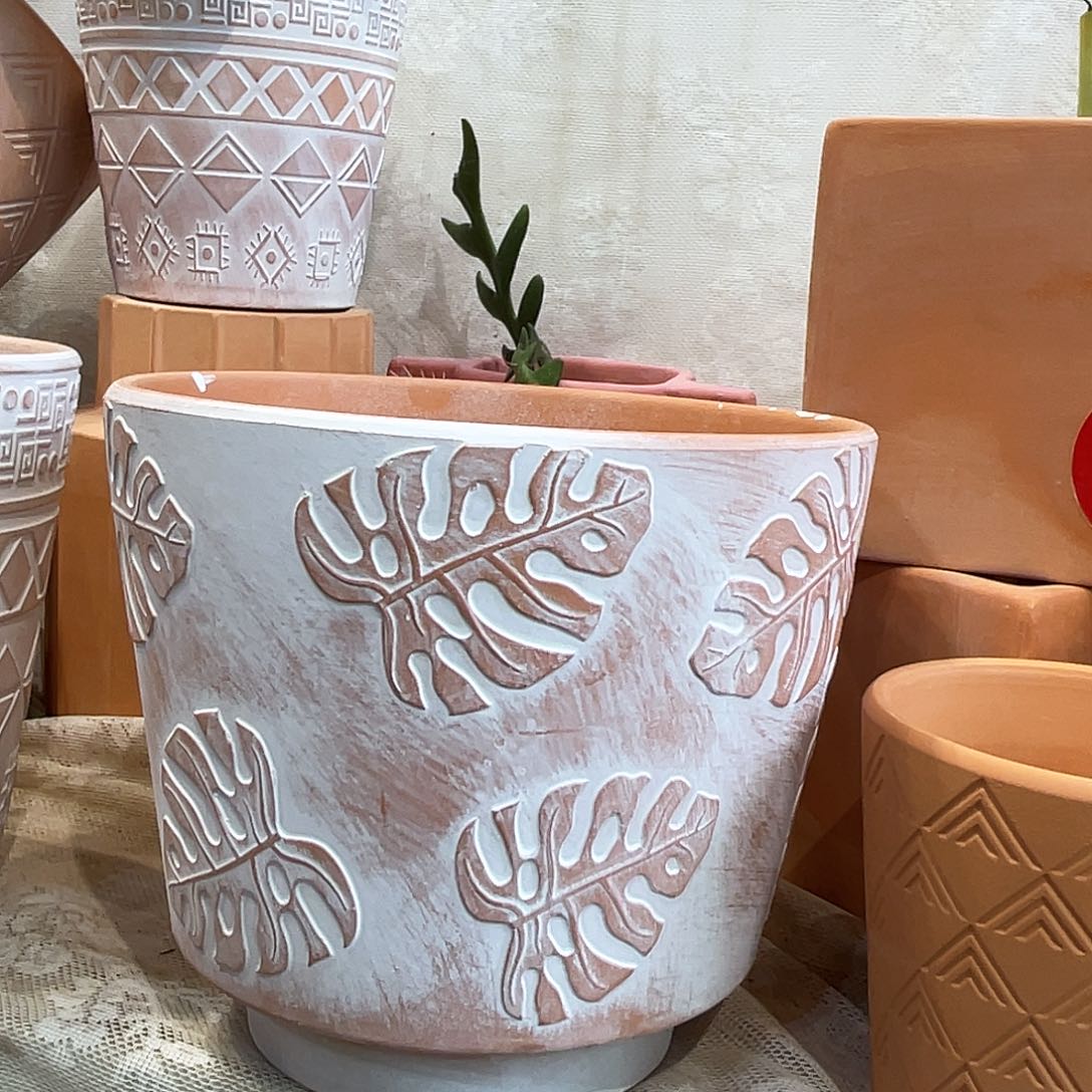 红陶19.5×17一个花盆