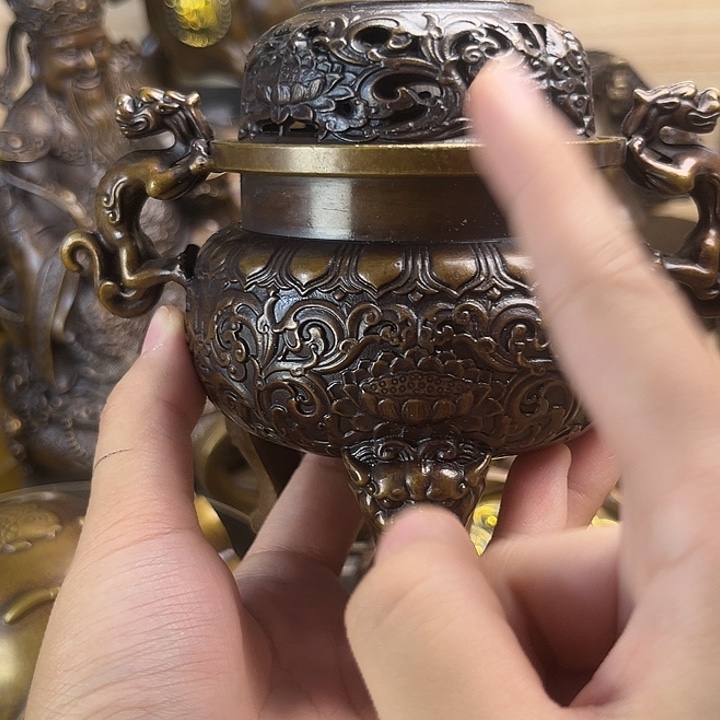 精美铜器，点击下单
