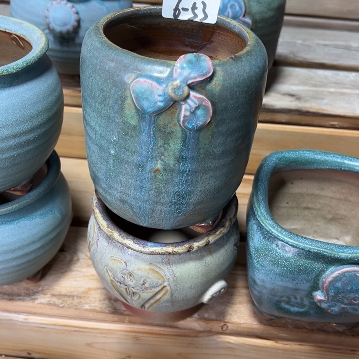 陶瓷毛****子6-53花盆小鹿园艺