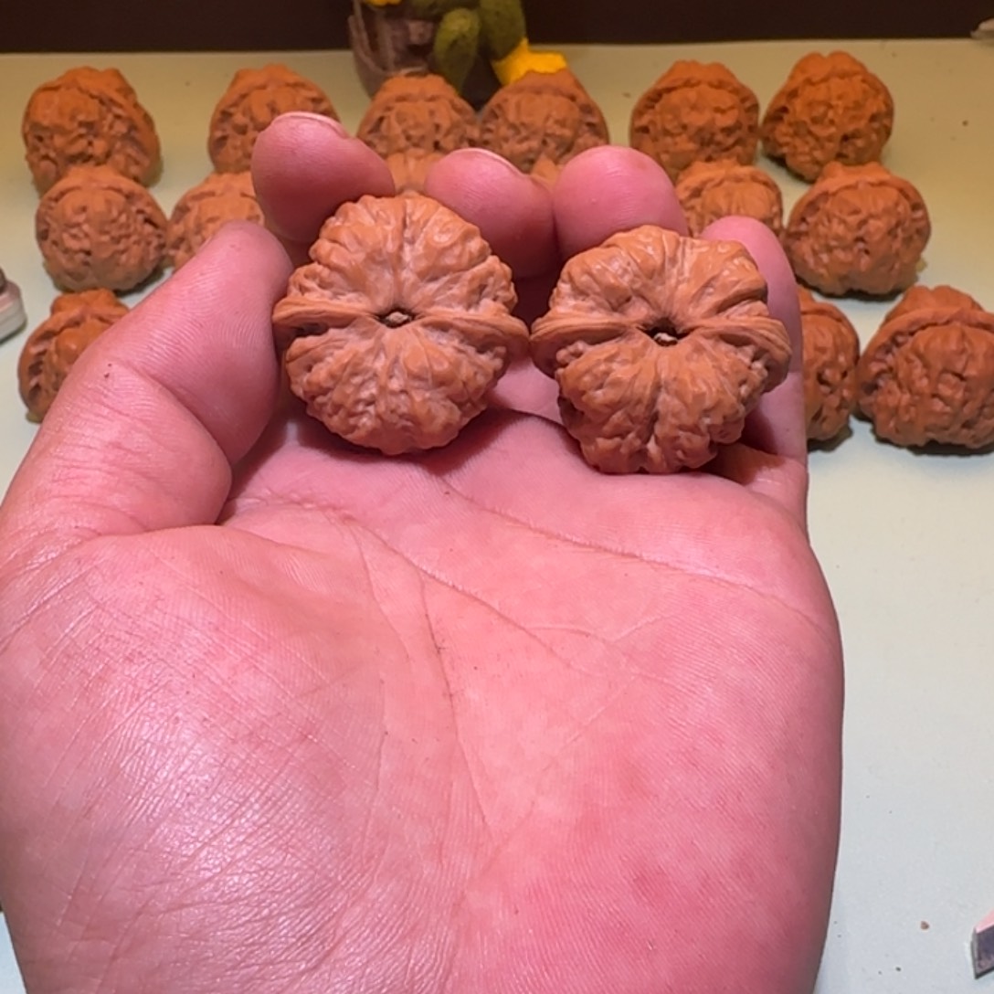 文玩核桃吊坠麦**福蛤蟆头36