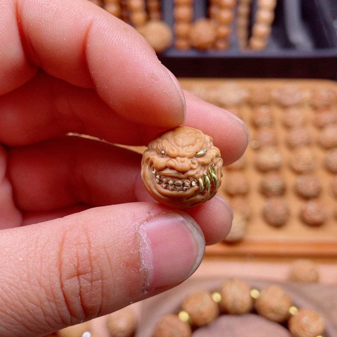 猴头核桃手串猴头核桃佛魔一念