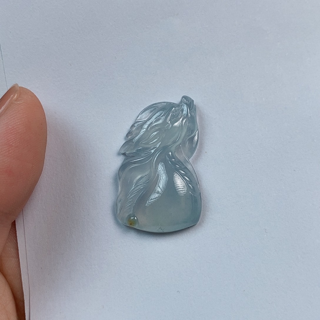 翡翠裸石冰龙丽丽