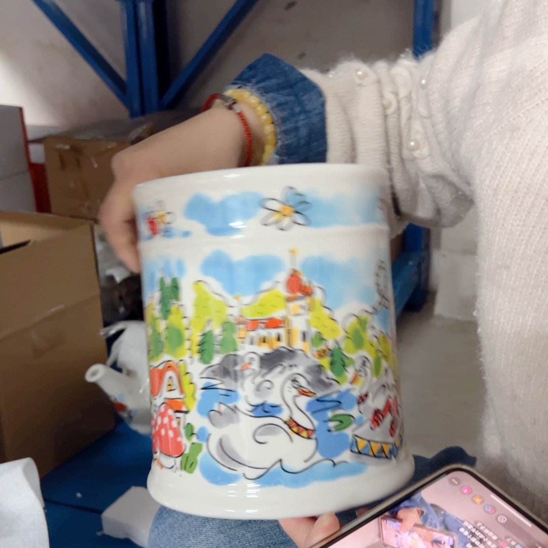 盘童话国王工具老姊妹瓷器好