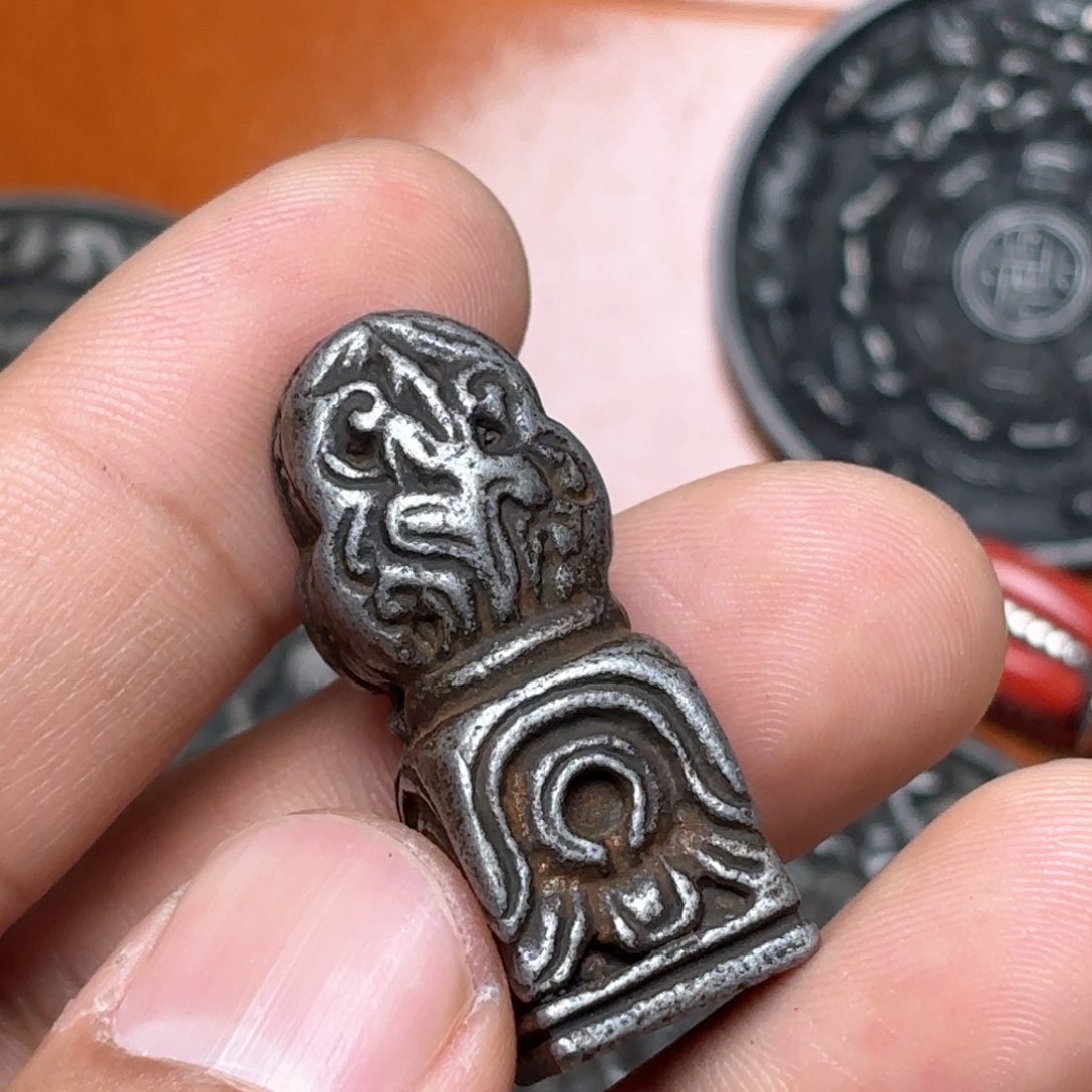 铜星月菩提挂件菩提