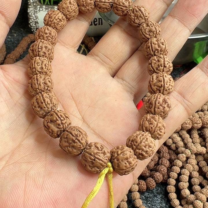 金刚菩提手串五星梅花单圈多4颗备籽