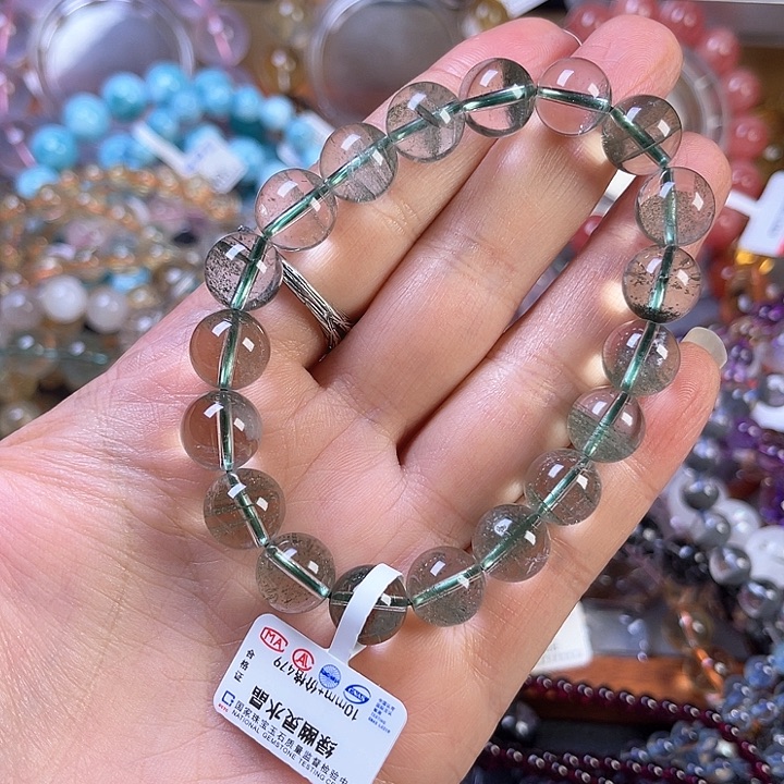 水晶手链未镶嵌绿幽灵