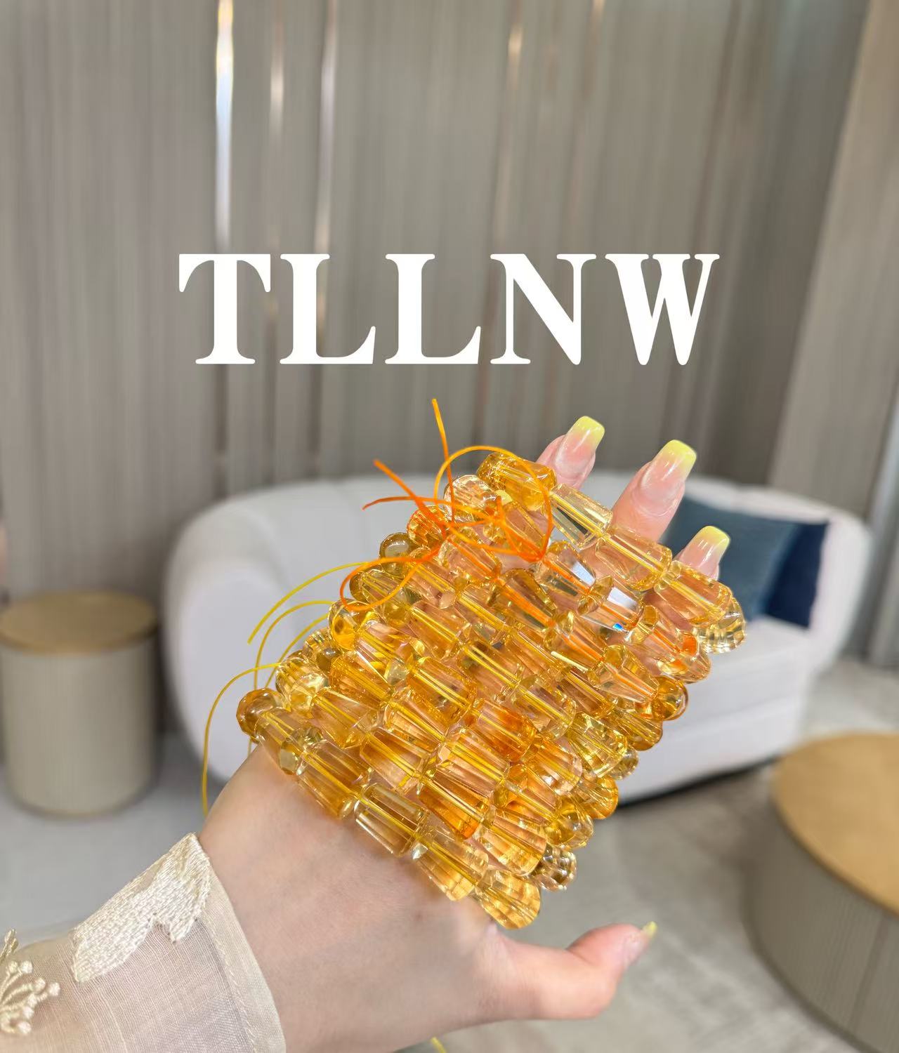 合金手链 巴西暴力黄水水来财手链