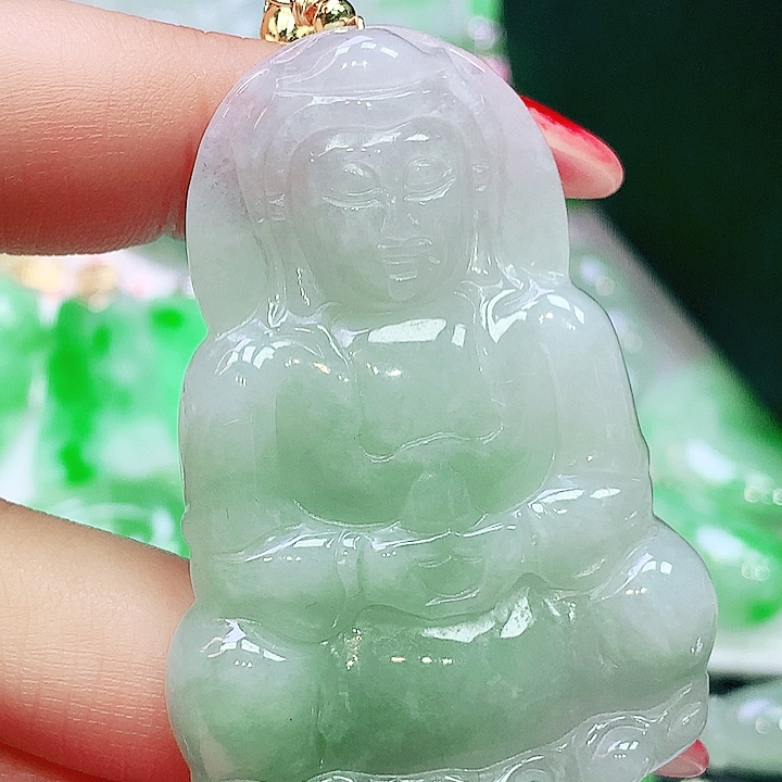 翡翠未镶嵌项圈翡翠