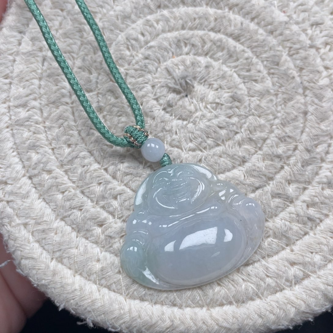 翡翠未镶嵌颈饰天然A货缅甸翡翠