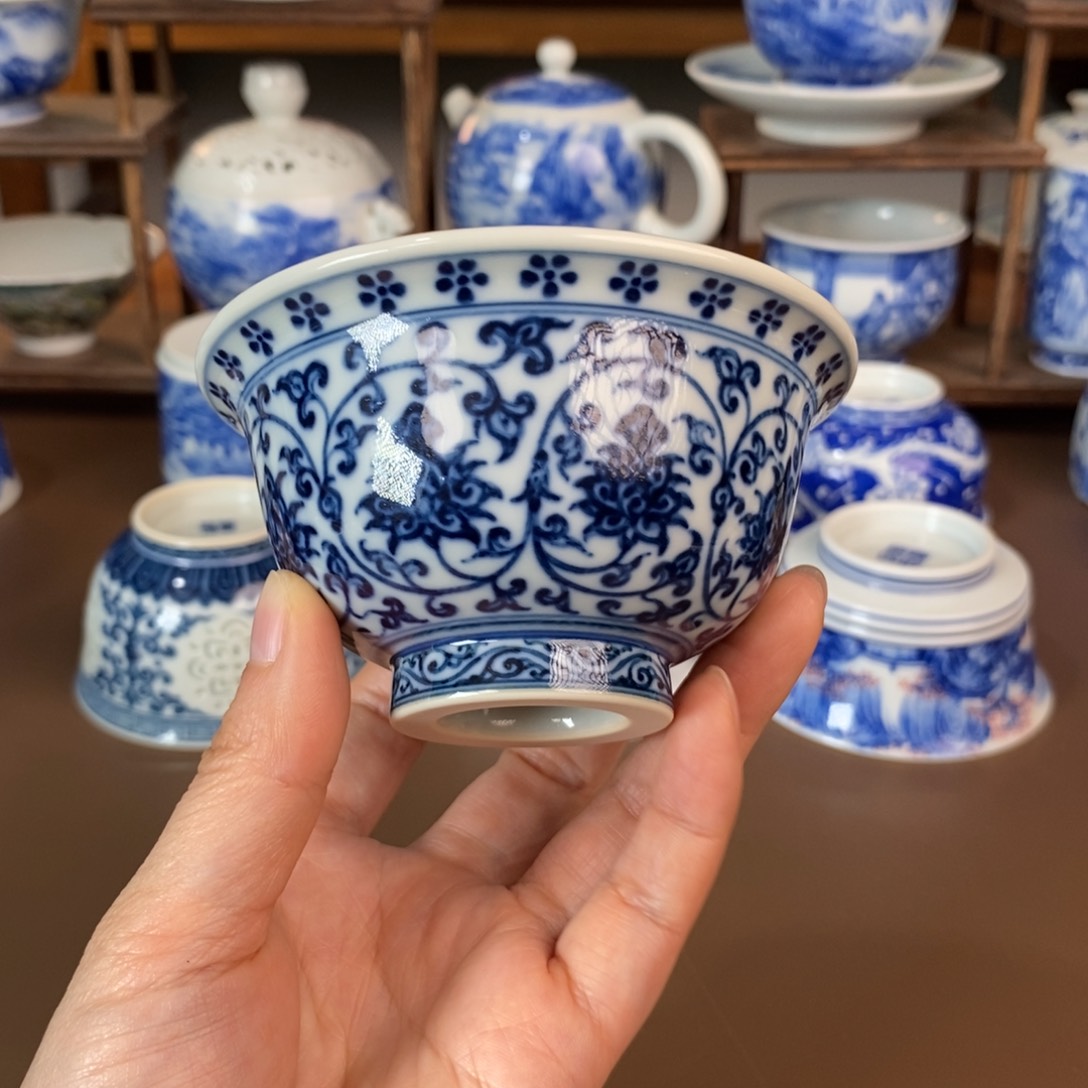 景德镇陶瓷手工手绘