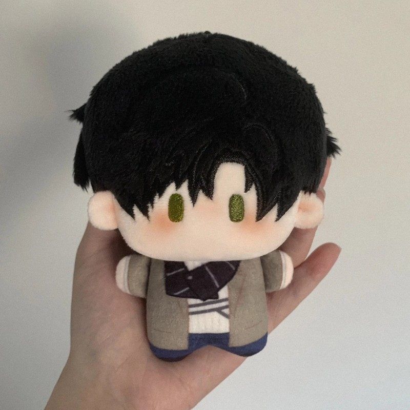 恋与深空黎深12cm毛绒玩具礼物送人周边挂件棉花娃娃可爱豆豆眼