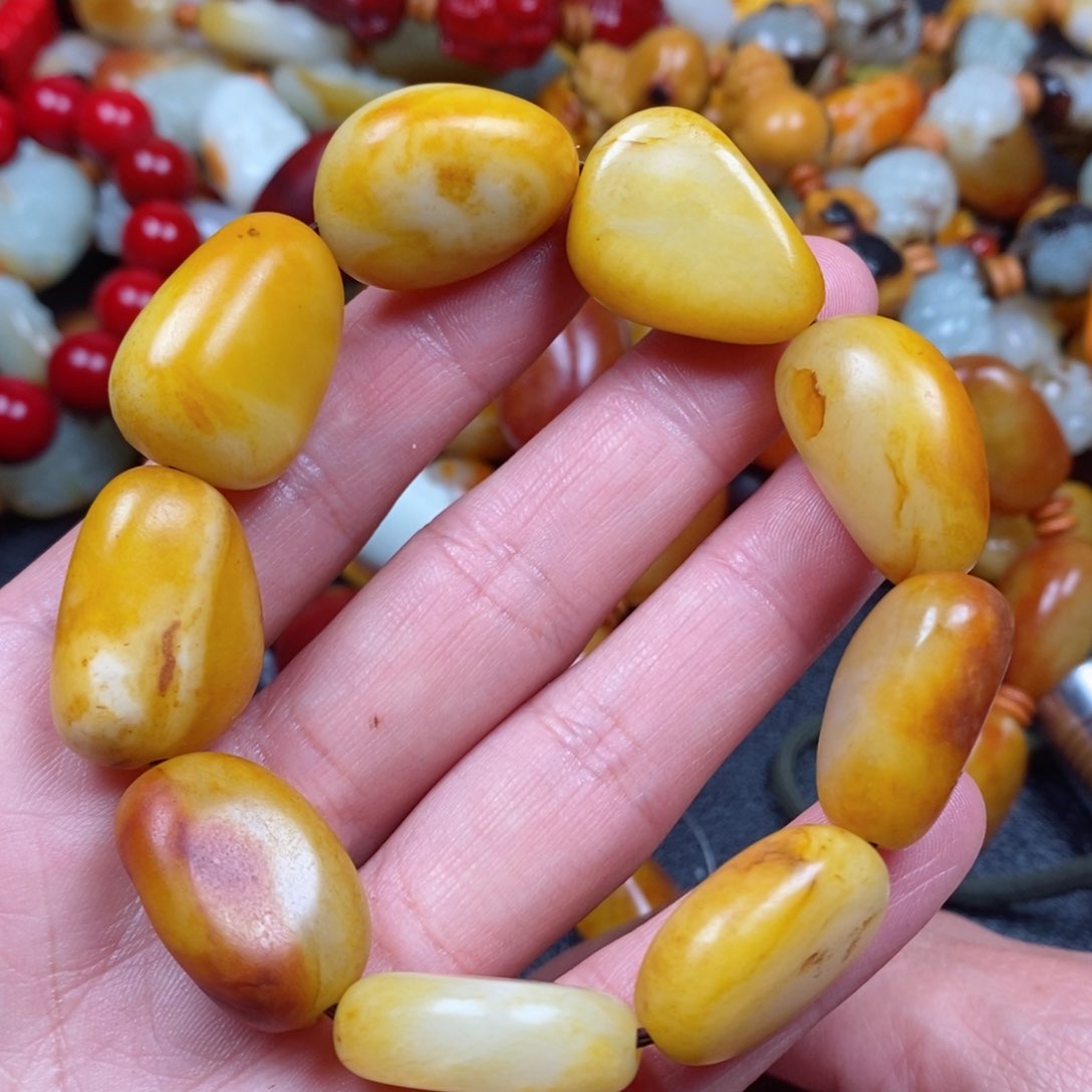 和田玉手链未镶嵌