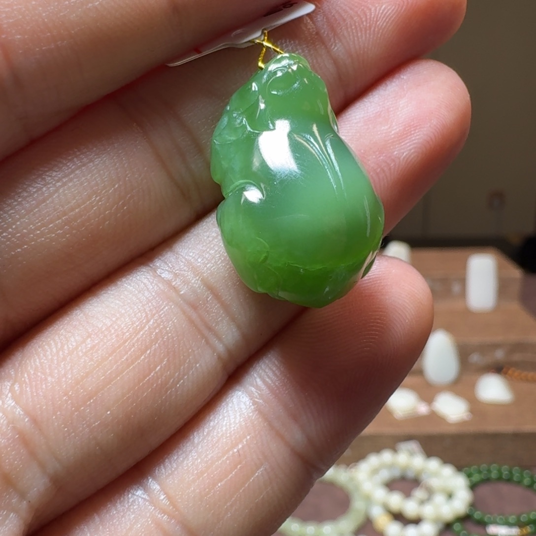 和田玉挂件未镶嵌