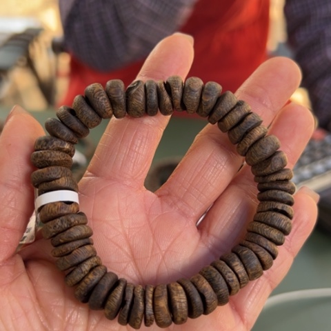沉香手串蓝宝石沉水16克卡1.1多样性发1串