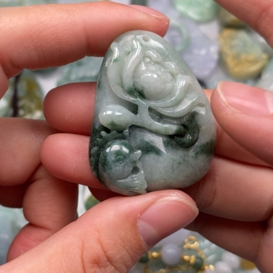 翡翠吊坠(不含链)未镶嵌